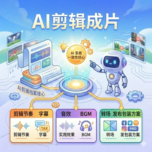 AI剪辑成片