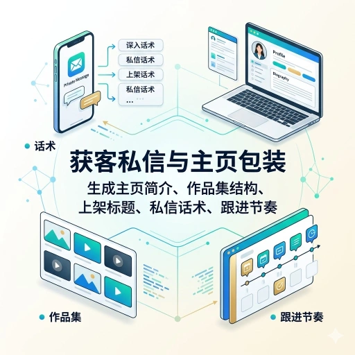 获客私信与主页包装