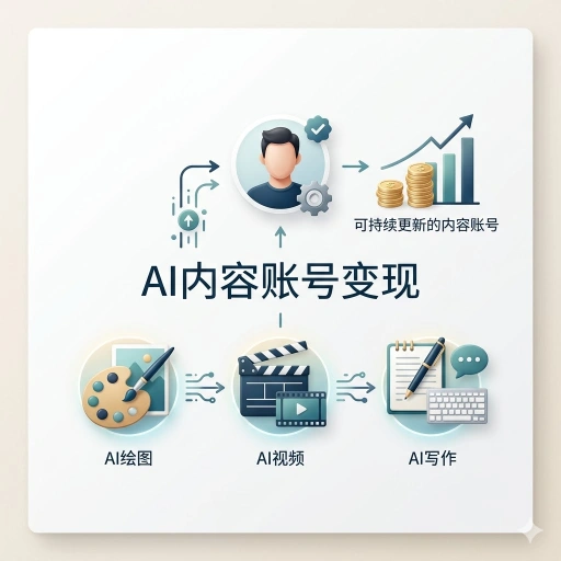 AI内容账号变现