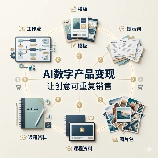 AI数字产品变现